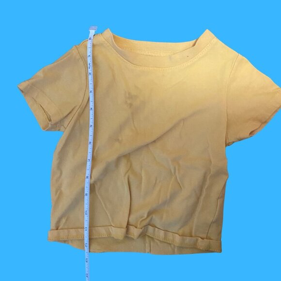 Epic Threads Toddler T-Shirt | Yellow Crewneck Tee | Size 2T | Cotton Blend - Picture 3 of 7